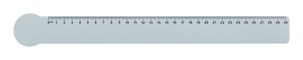 30 Cm Ruler Couler 30, House - White