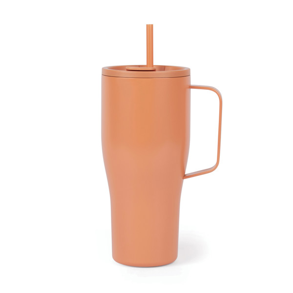 Termolahev VINGA Eos z RCS recykl. nerezové oceli 800ml - Oranžová / Oranžová