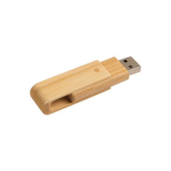 Rotatable, 4 Gb, Bamboo Pen Drive. Upload On Request With Delivery In 2 Weeks