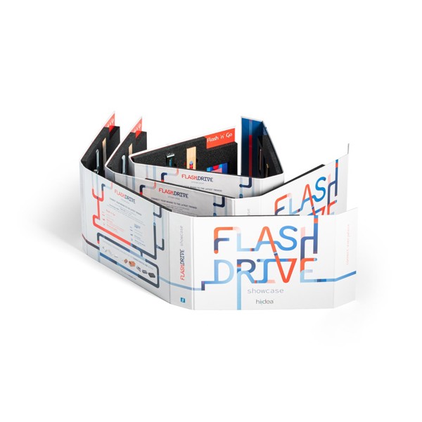 FLASH DRIVE SHOWCASE. Showcase med USB nøgler