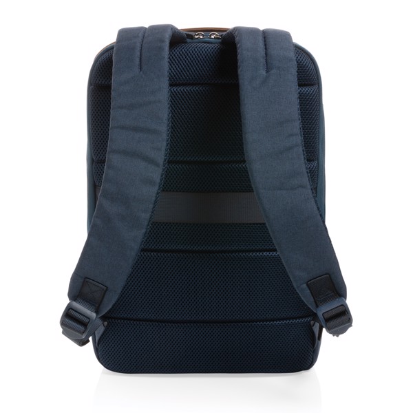 Sac à dos ordinateur two tone deluxe Impact AWARE™ 300D - Bleu Marine