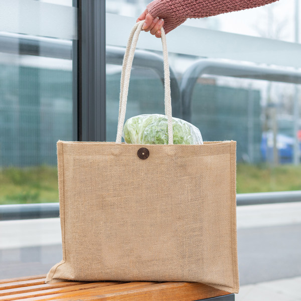 Jute bag FERDINAND - Brown