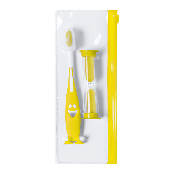 Set brosse à dents Toothie - Jaune