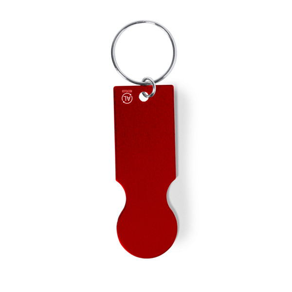 Portachiavi Gettone Talgun - Rosso