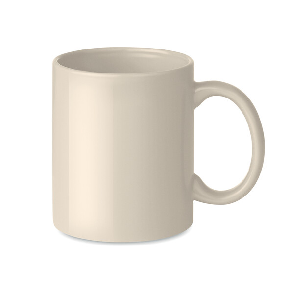 Coloured ceramic mug 300ml Dublin Tone - Beige