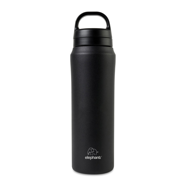 Fľaša na vodu Aviana™ Rowan 470 ml z RCS - Čierna