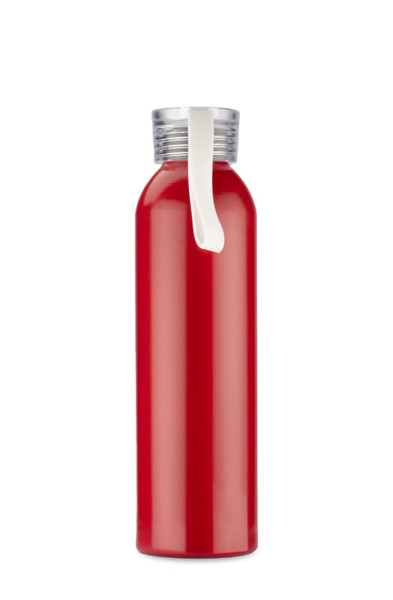 Aluminum bottle ALLUMI 650 ml - red