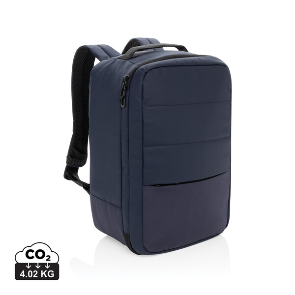Sac voyage cabine en rPET Aware™ Armond - Bleu Marine
