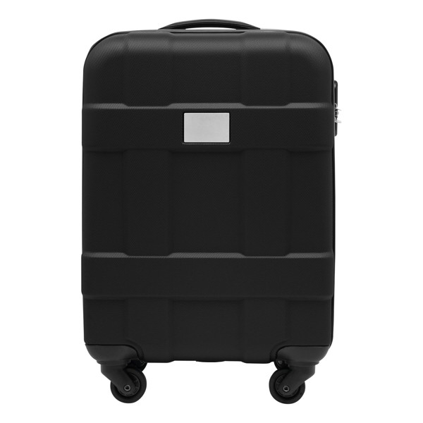 Monza cabin trolley, ABS, 550x350x200 mm - Black
