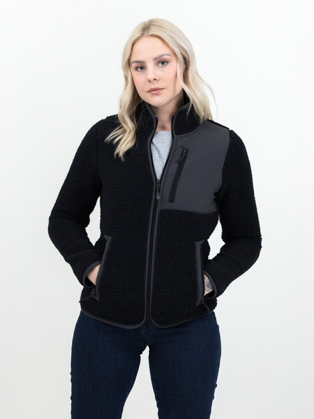 Harvest Kingsley Woman Full Zip Black S