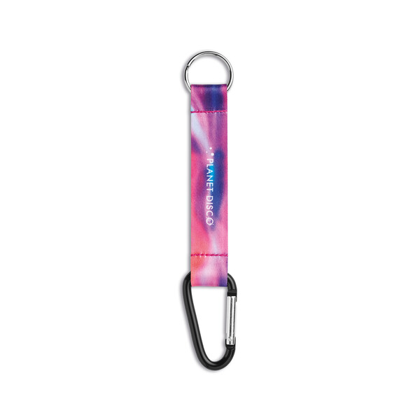 Carabiner with sublimated strap - Black