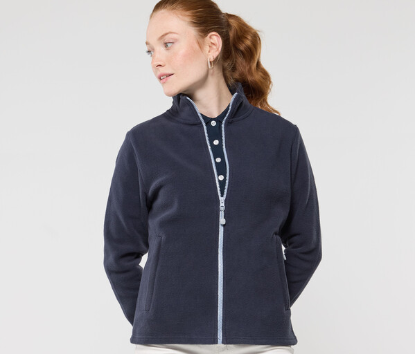 Veste polaire femme zippée - WHITE / S