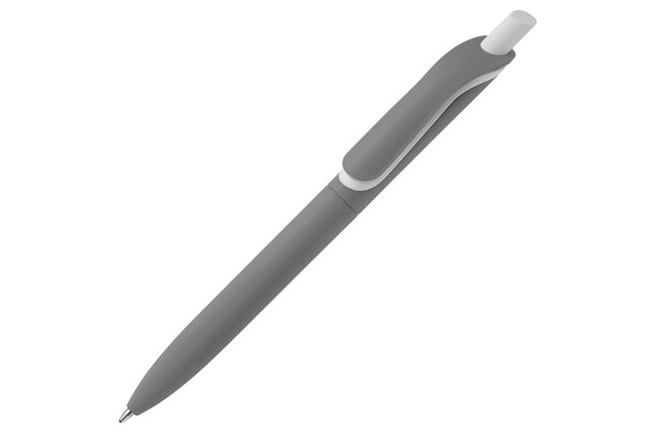 Stylo-bille ClickShadow softtouch R-ABS - Gris