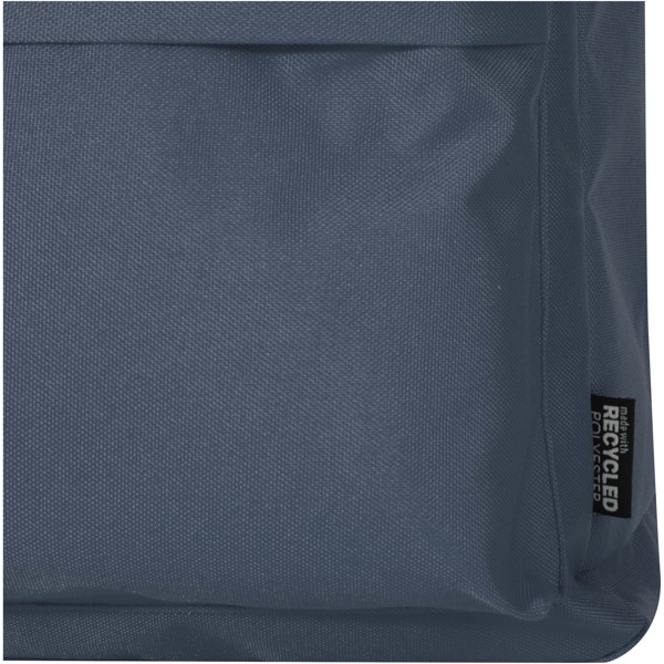 Sac à dos pour ordinateur portable Byron de 16 L et 14" en matériaux recyclés certifiés GRS - Bleu hale