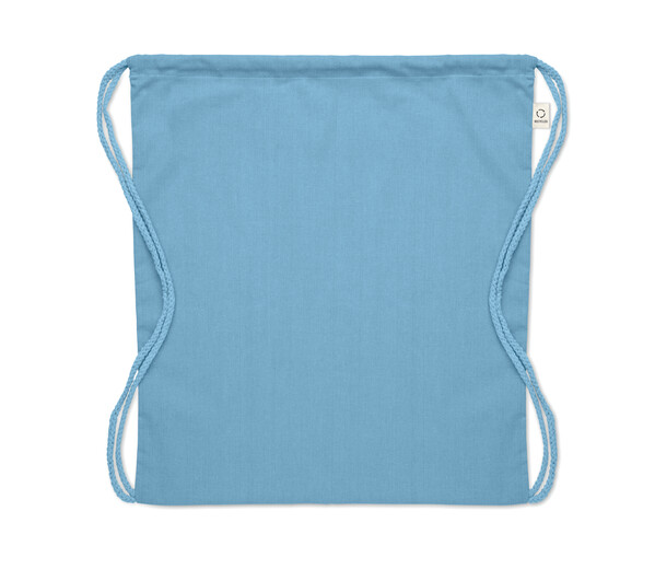 Shopper in cotone riciclato Cabetri Colour - Petrolio