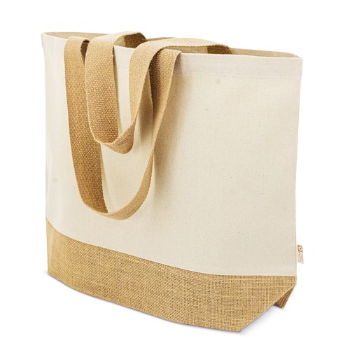 COTTON AND YUTE BAG "MISHA"