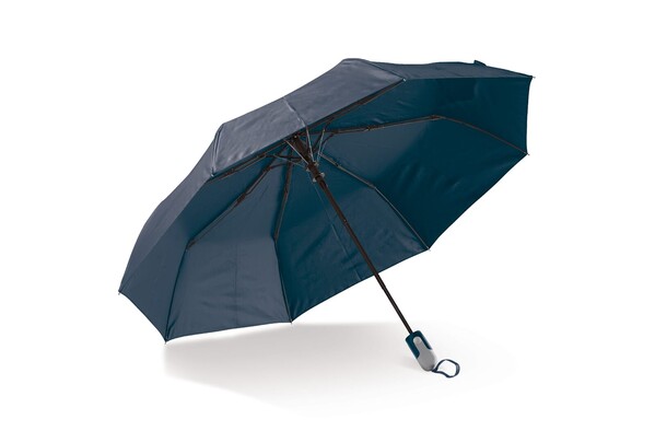 Foldable umbrella 1000 mm, pongee polyester - Dark Blue