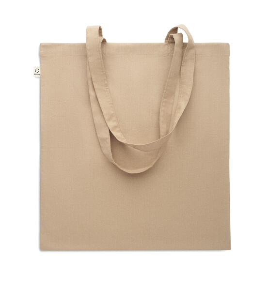 Sac shopping en coton recyclé Viveka Colour - Kaki
