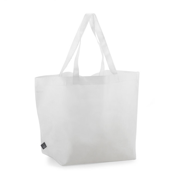 Shopping bag RPET TEAR - white