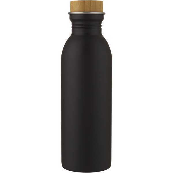 Kalix 650 ml stainless steel water bottle - Black