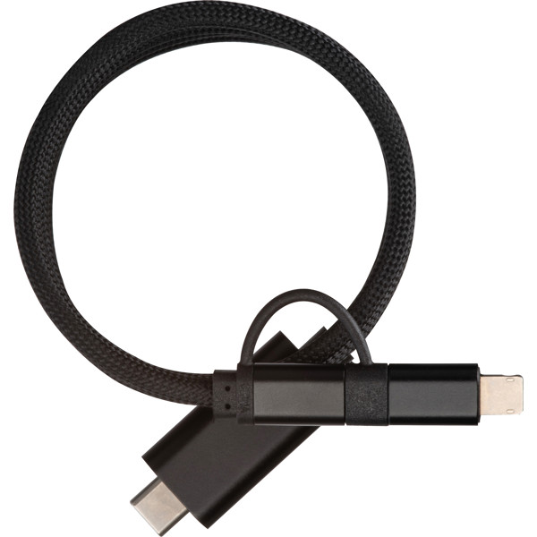 magnetic quick-charging cable BIANKA - Black