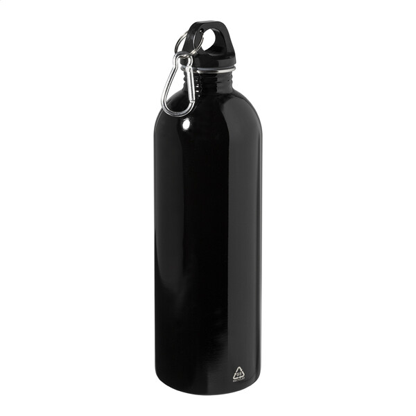 Fľaša Z Recyklovanej Nerezovej Ocele Ressuto XL - Black