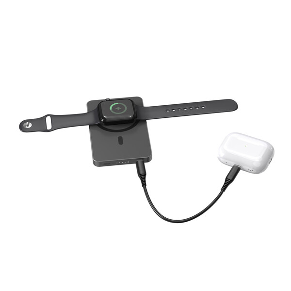 Bezdrátová magnetická powerbanka Urban Vitamin Marin 5000mAh - Černá