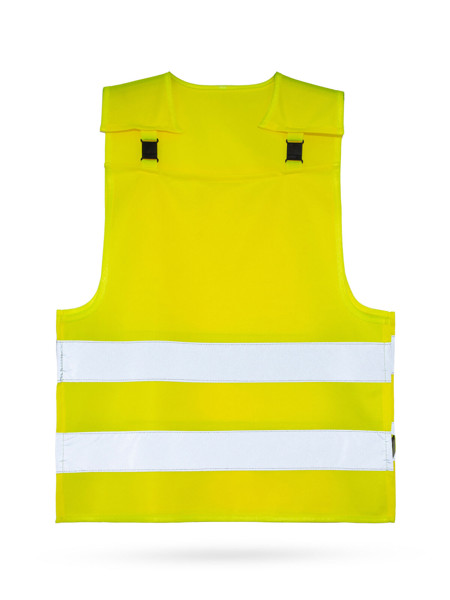 Safety Poncho for Children 'Koge' - Yellow / XXS