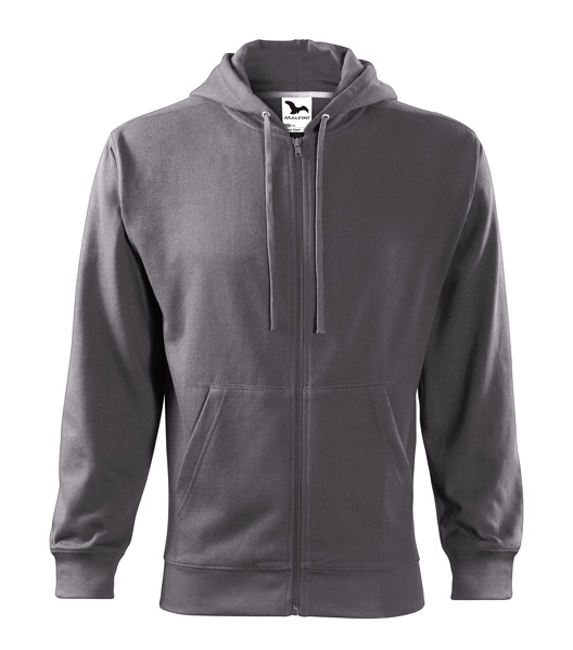 Mikina Pánská Malfini® Trendy Zipper - Ocelově Šedá / M