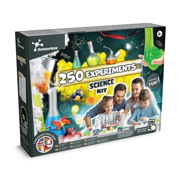 ULTRA KIT 250 EXPERIENCES. Jogo didático para as crianças