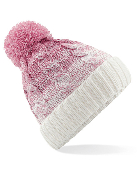 Ombré Beanie - Black / Light Grey / ONE SIZE