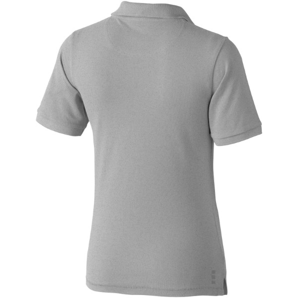 Polo manches courtes femme Calgary - Gris mélangé / 2XL