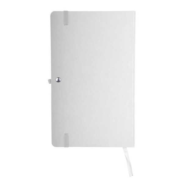 Asturias 130x210/80s squared notepad - White