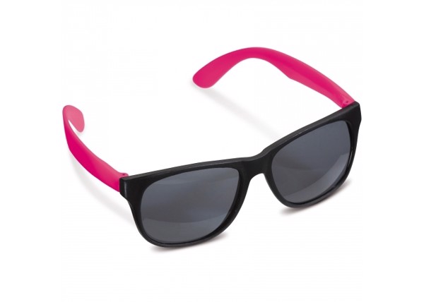 Sunglasses Neon UV400 - Black / Pink