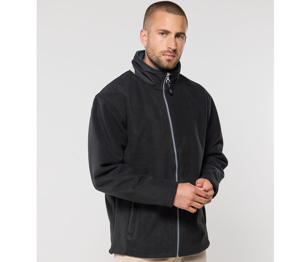 Veste polaire imperméable 3 couches - BLACK / M