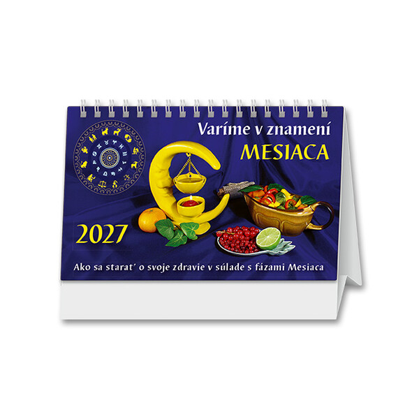 Stolový kalendár Varíme v znamení mesiaca 2027