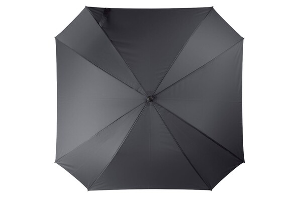 Deluxe square umbrella 121 cm, windproof - Black