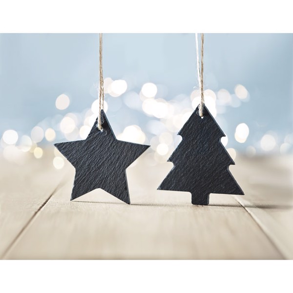 Slate xmas hanger star Slatestar