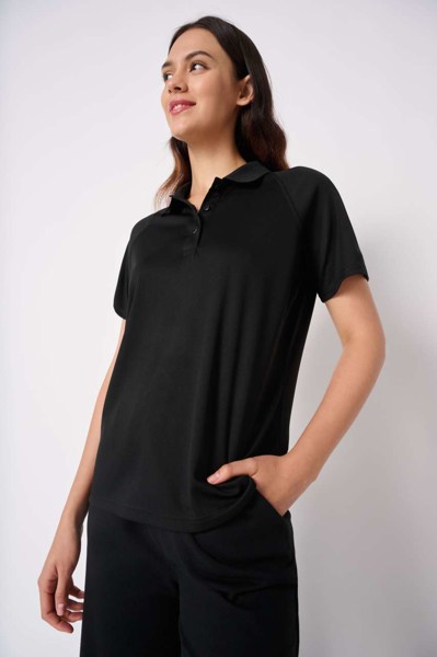 Ladies' Basic Polyester Polo Shirt - Ideal White / M