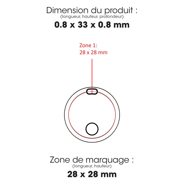 SEEKTAG - BND551 - Système double de suivi objets Apple + Android