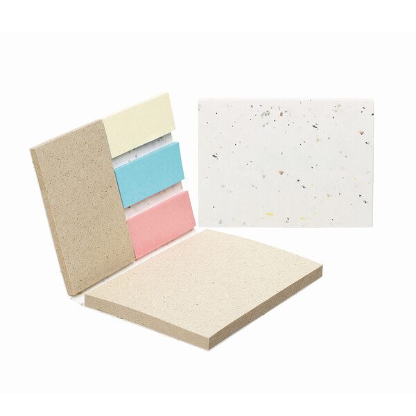 Seeds paper soft cover memo pad (EU made) - Full colour