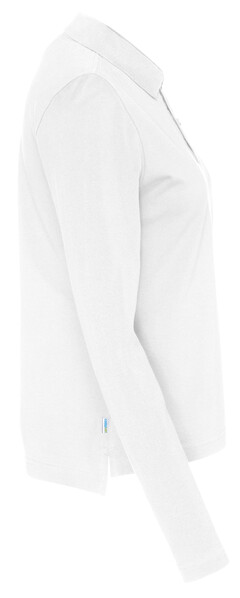 Cottover Gots Pique Long Sleeve Lady white L