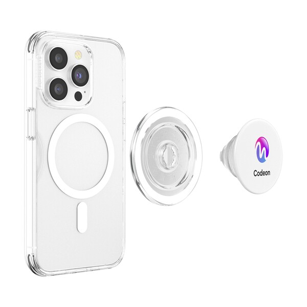 PopSockets® phone holder PopGrip MagSafe - white