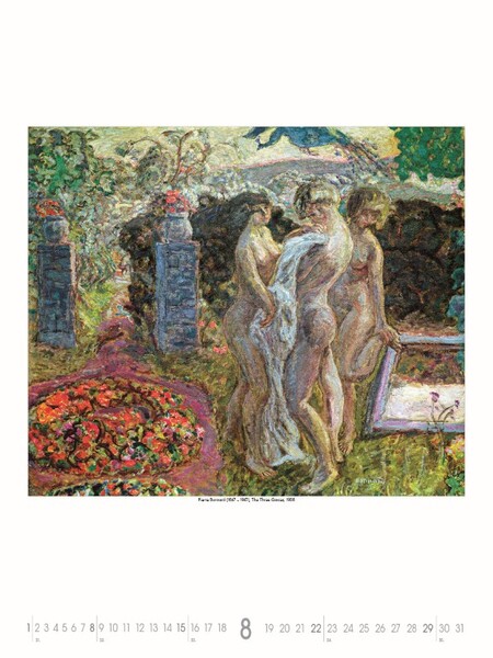 Nástenný Kalendár Gardens Impressionism 2027