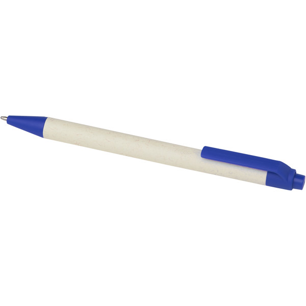 Stylo bille, à partir de briques de lait recyclées, Dairy Dream (encre noire) - Bleu royal