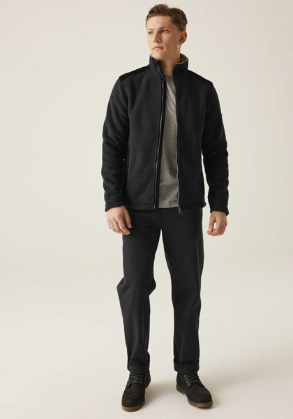 Faversham Full Zip Fleece - Black / M