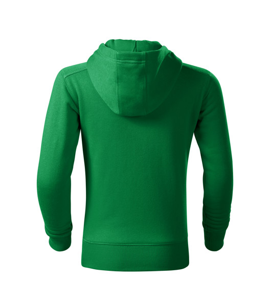 Mikina Dětská Malfini® Trendy Zipper - Středně Zelená / 122 cm/6 let