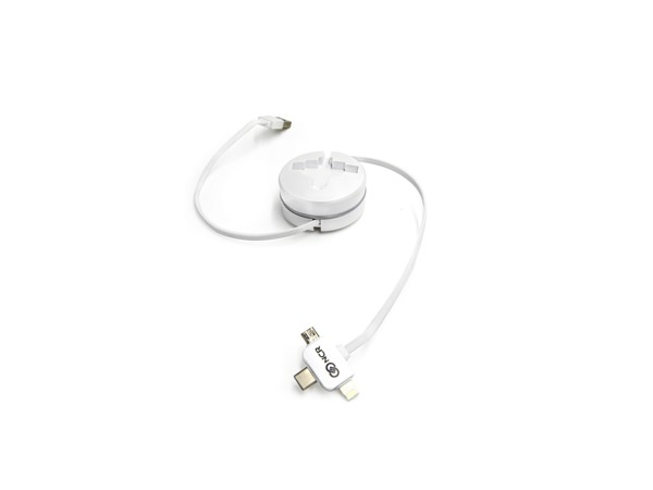 USB retracable data cable 3in1 UC037