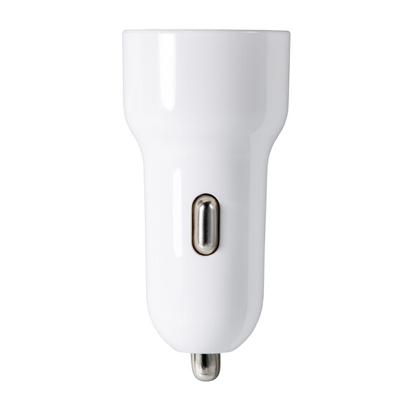 Chargeur de voiture USB-C et USB VALLEJO - blanc / 24 Watt