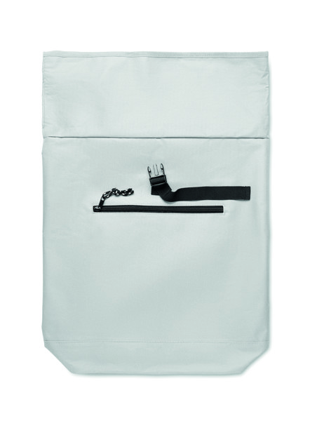 Nahrbtnik Irea rolltop, 600D poliester, 15 inch - Bela